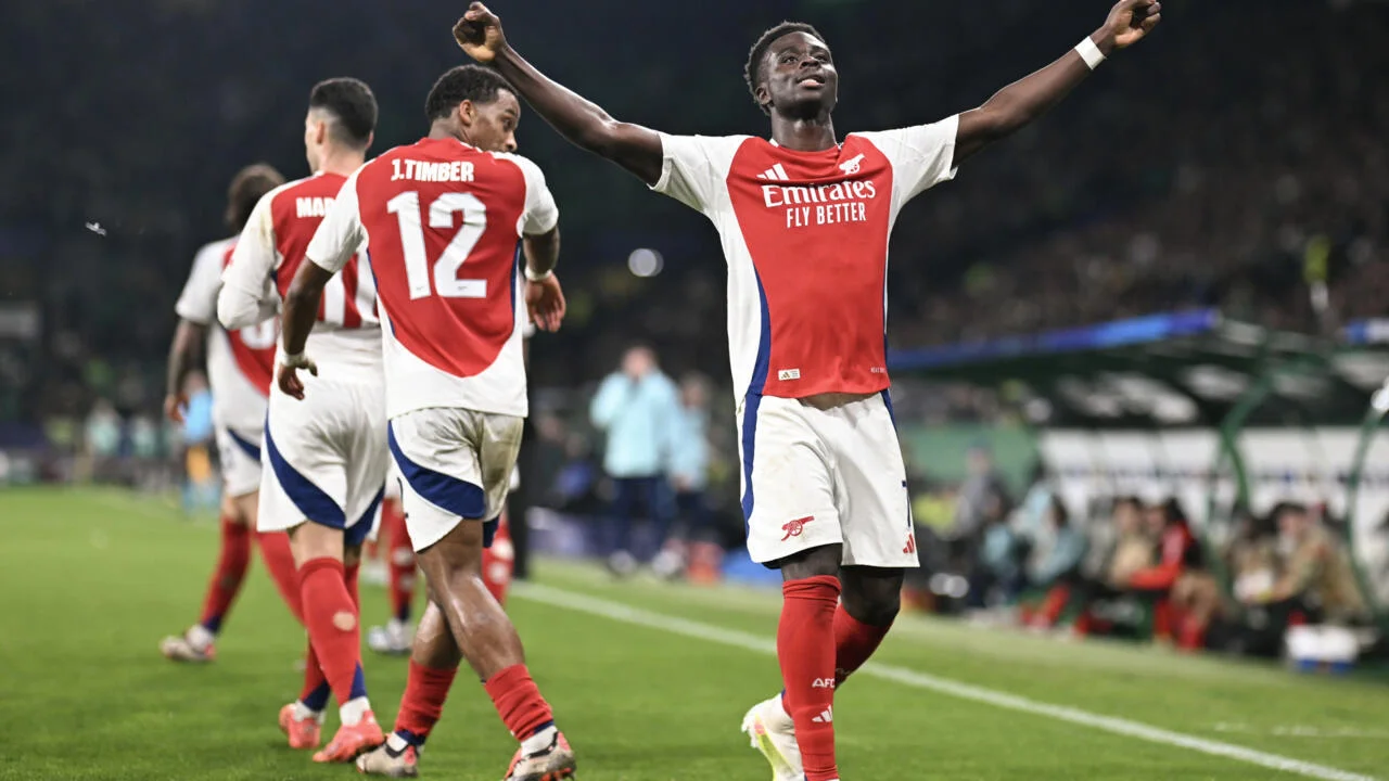 Sporting CP 1-5 Arsenal: Arsenal Trash Sporting in Lisbon, Cementing Champions League Dominance