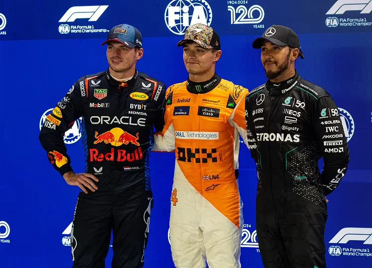 Singapore GP Qualifying: Norris on pole with Verstappen alongside in Singapore