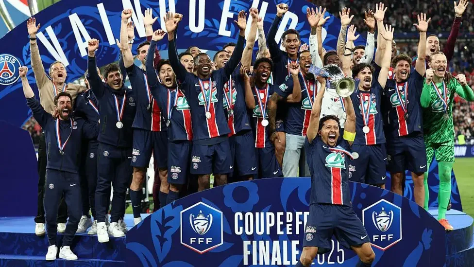 PSG win Coupe de France as treble dream lives on