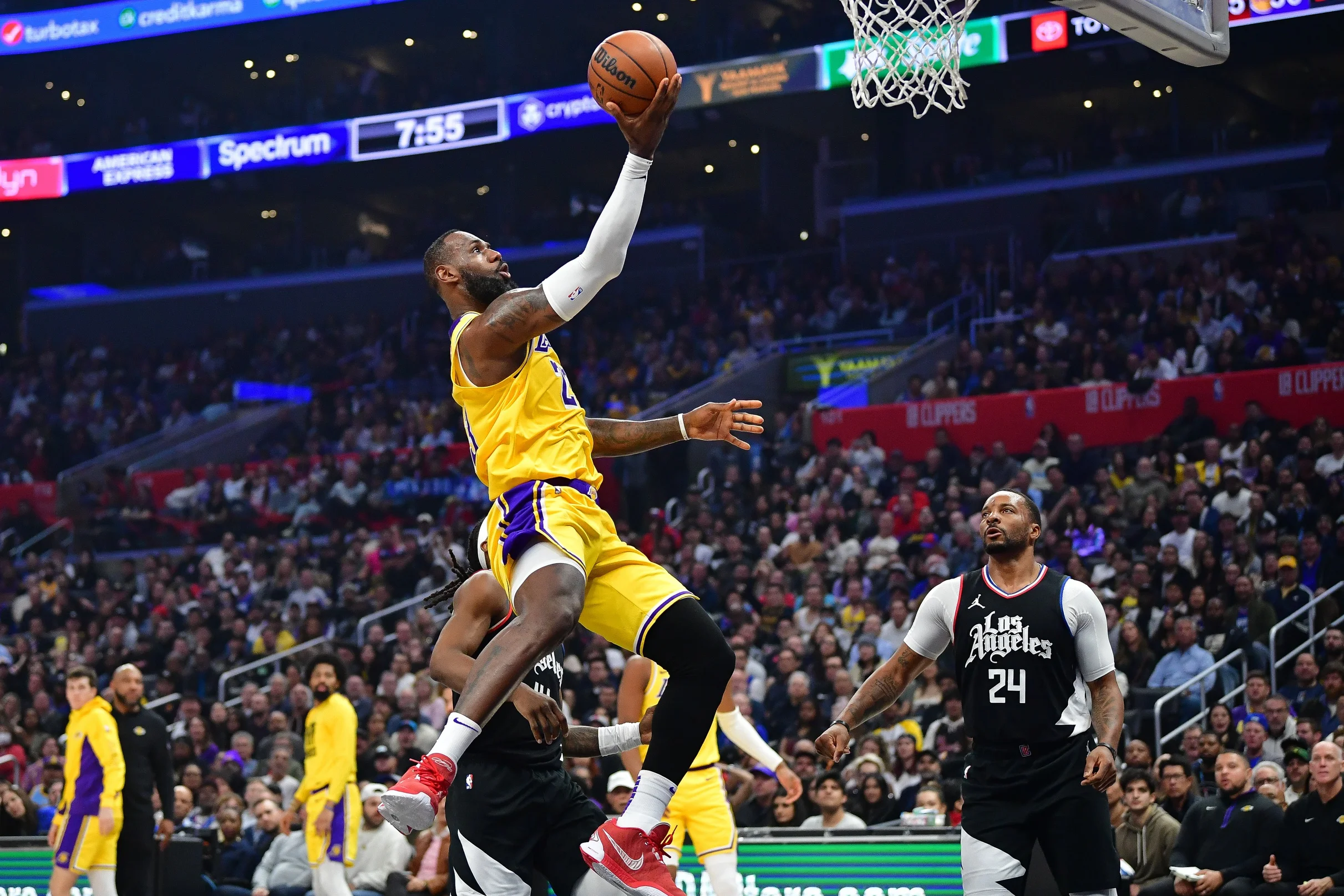 NBA roundup: LeBron James leads epic Lakers fightback to overcome Clippers