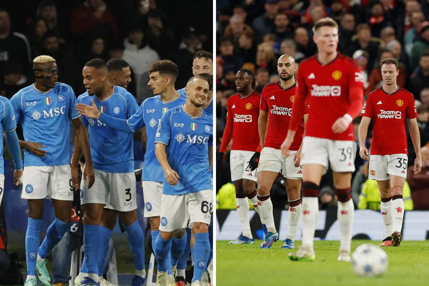 Champions League round-up: Napoli, Copenhagen reach round of 16 as Man Utd limp out of Europe