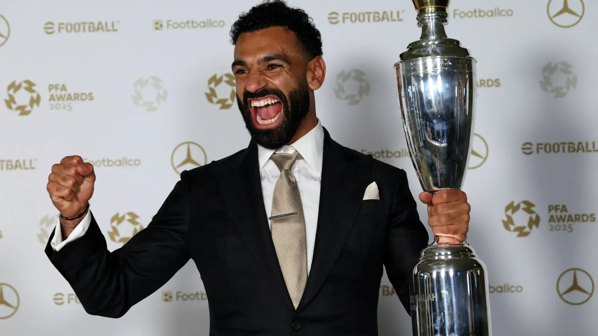 Salah makes history with third PFA Player of the Year award