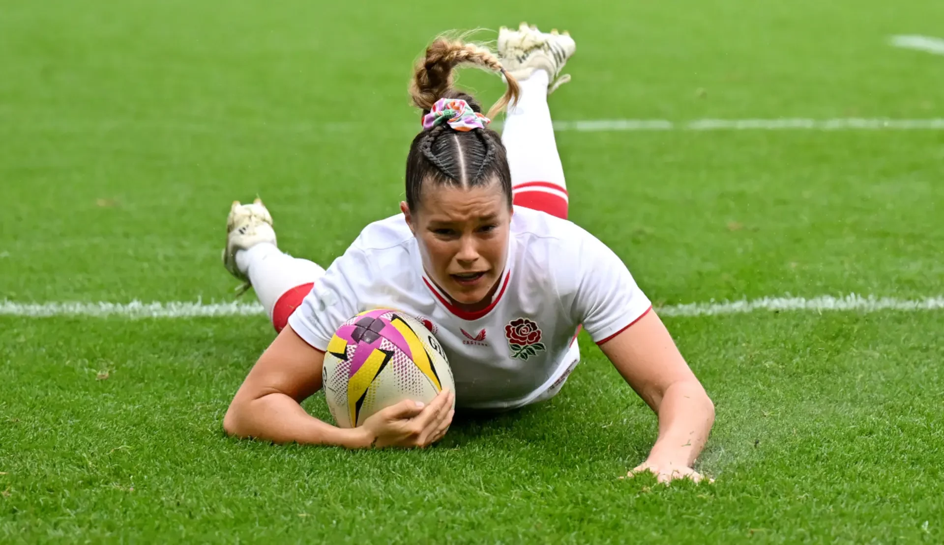 Breach hat-trick powers England to record Women's Rugby World Cup win over Samoa