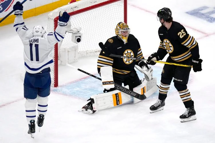 NHL roundup: Leafs outlast Bruins in overtime to force Game 6
