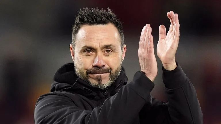 De Zerbi to leave Brighton at end of Premier League season