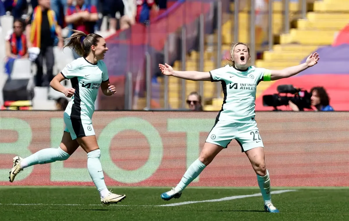 UWCL: Erin Cuthbert earns Chelsea slender Champions League advantage over Barcelona