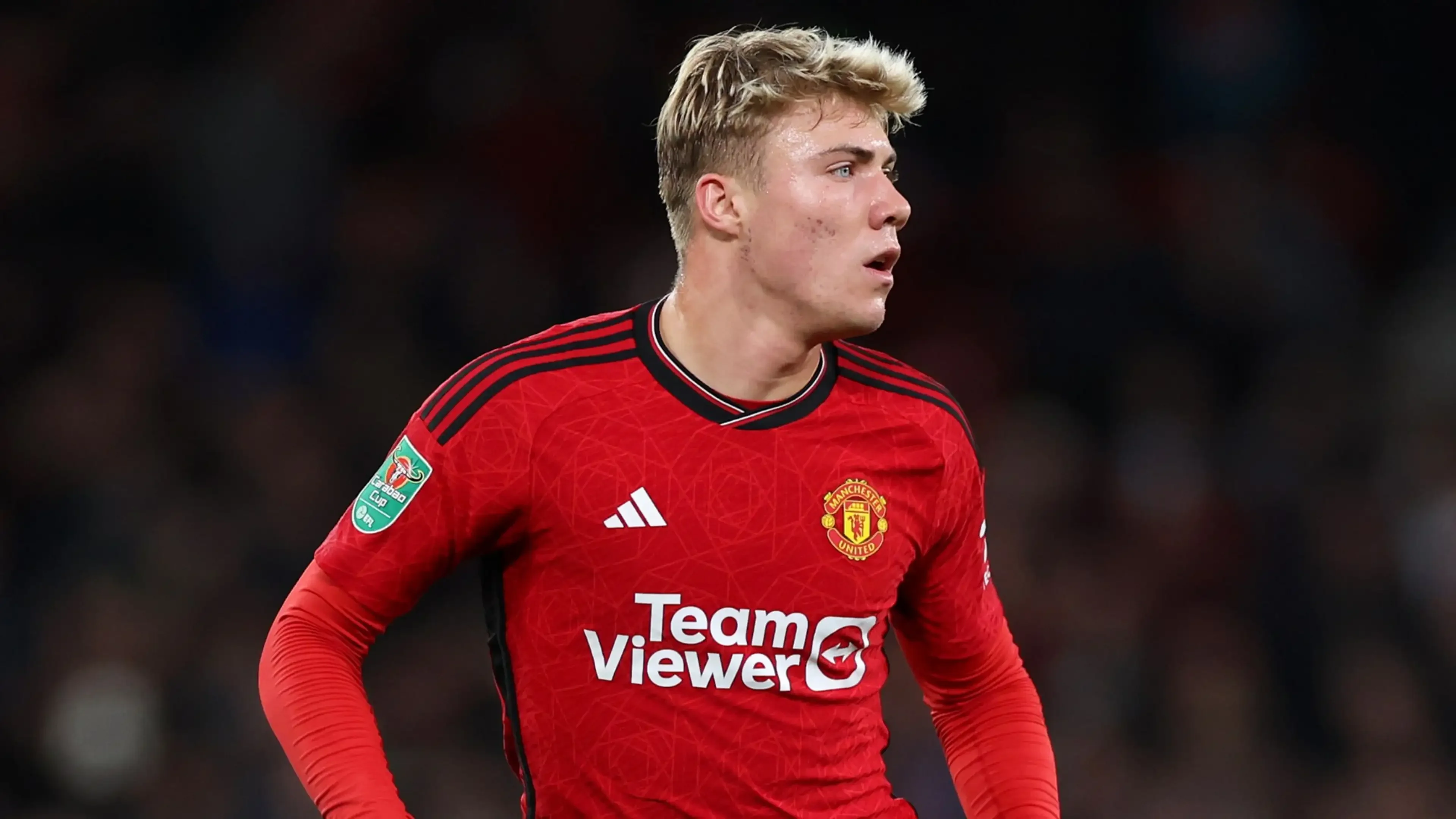 Man United's Rasmus Hojlund to miss Everton game but set for Liverpool return