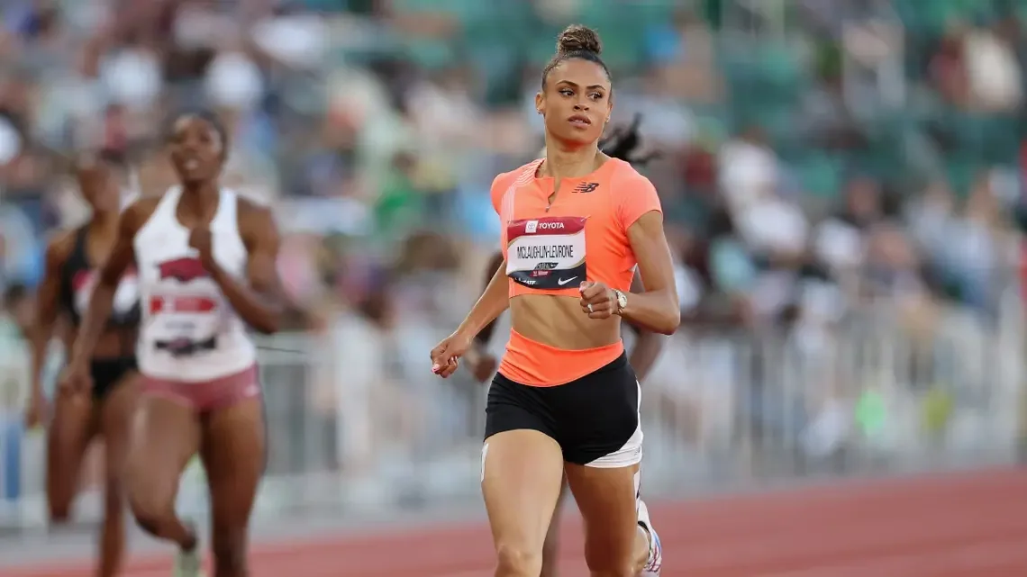 McLaughlin-Levrone sets world lead on return to 400m hurdles