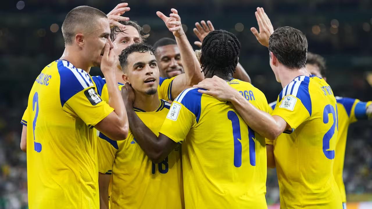 Sweden rout Tunisia 5-1 In FIFA World Cup 2026 opener