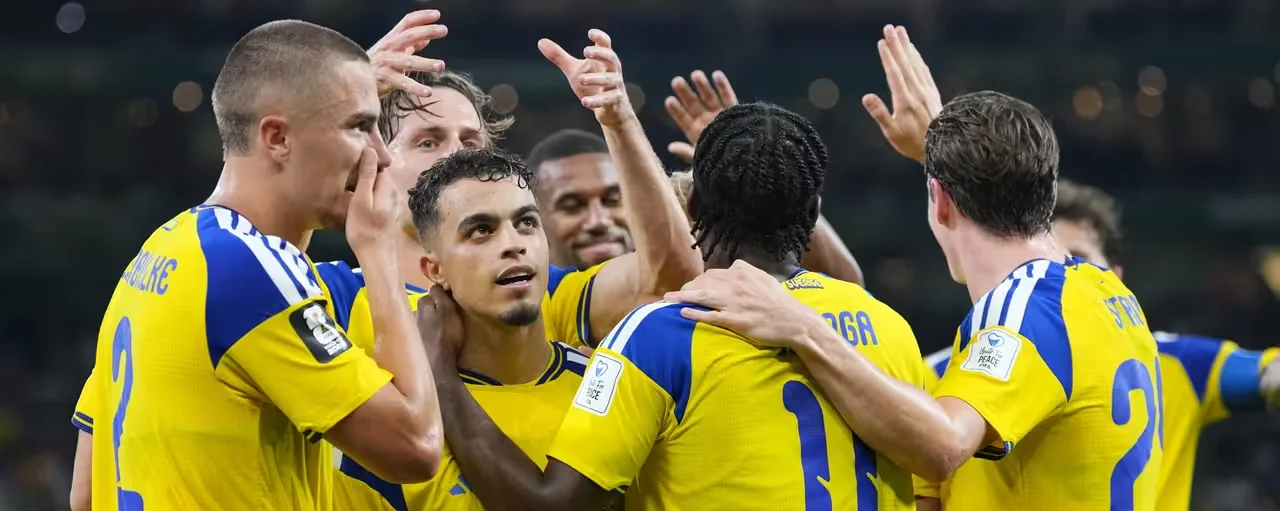 Sweden rout Tunisia 5-1 In FIFA World Cup 2026 opener