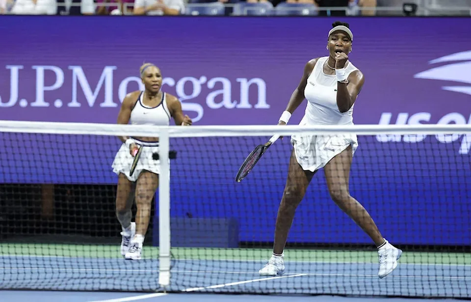 Serena and Venus Williams fall in US Open doubles thriller