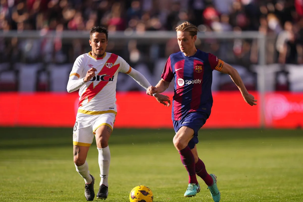 Rayo Vallecano 1-1 Barcelona: Lejeune own goal rescues point for Champions
