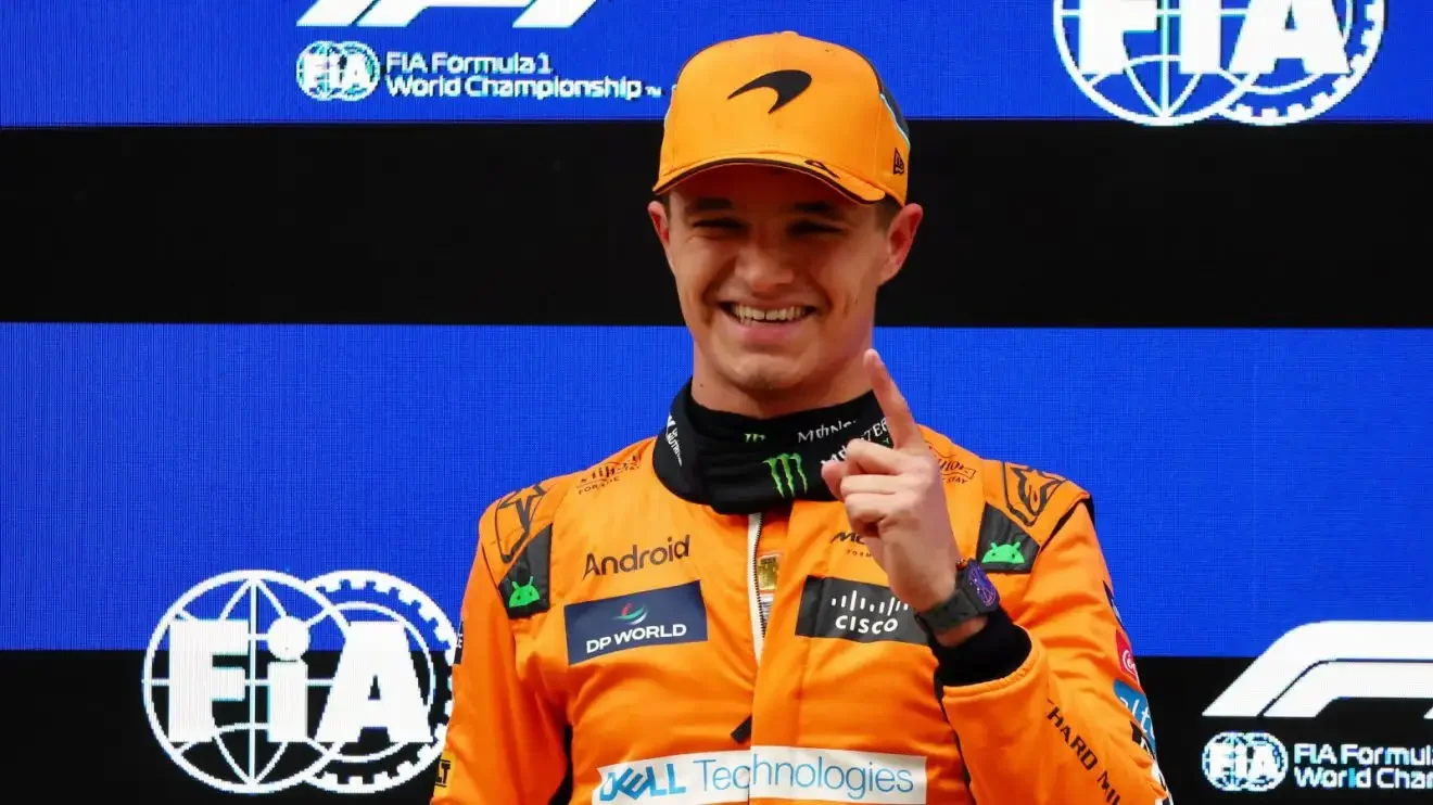 Chinese GP Sprint Qualifying: Lando Norris takes sprint race pole from Lewis Hamilton