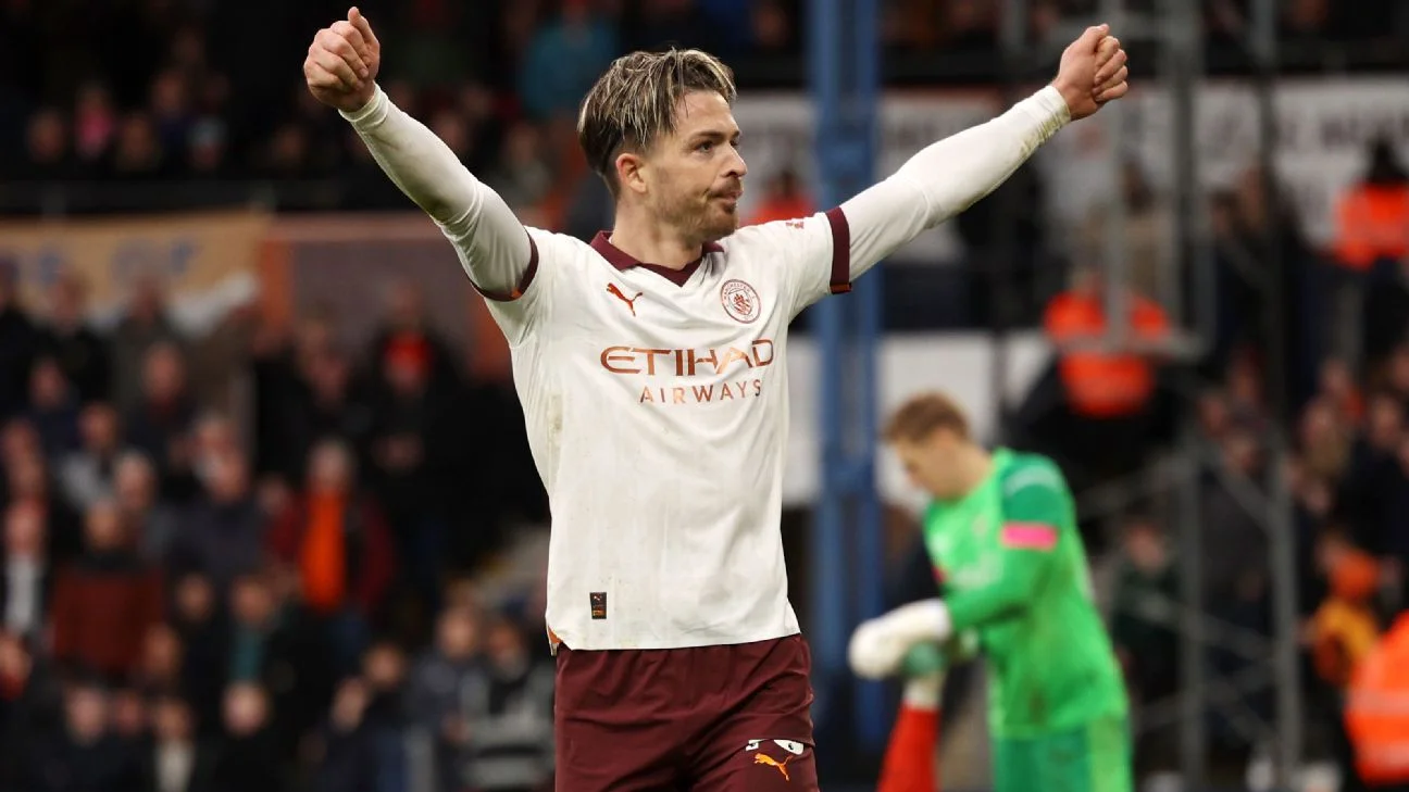 Luton Town 1-2 Manchester City: Citizens come from behind to claim first victory in five games