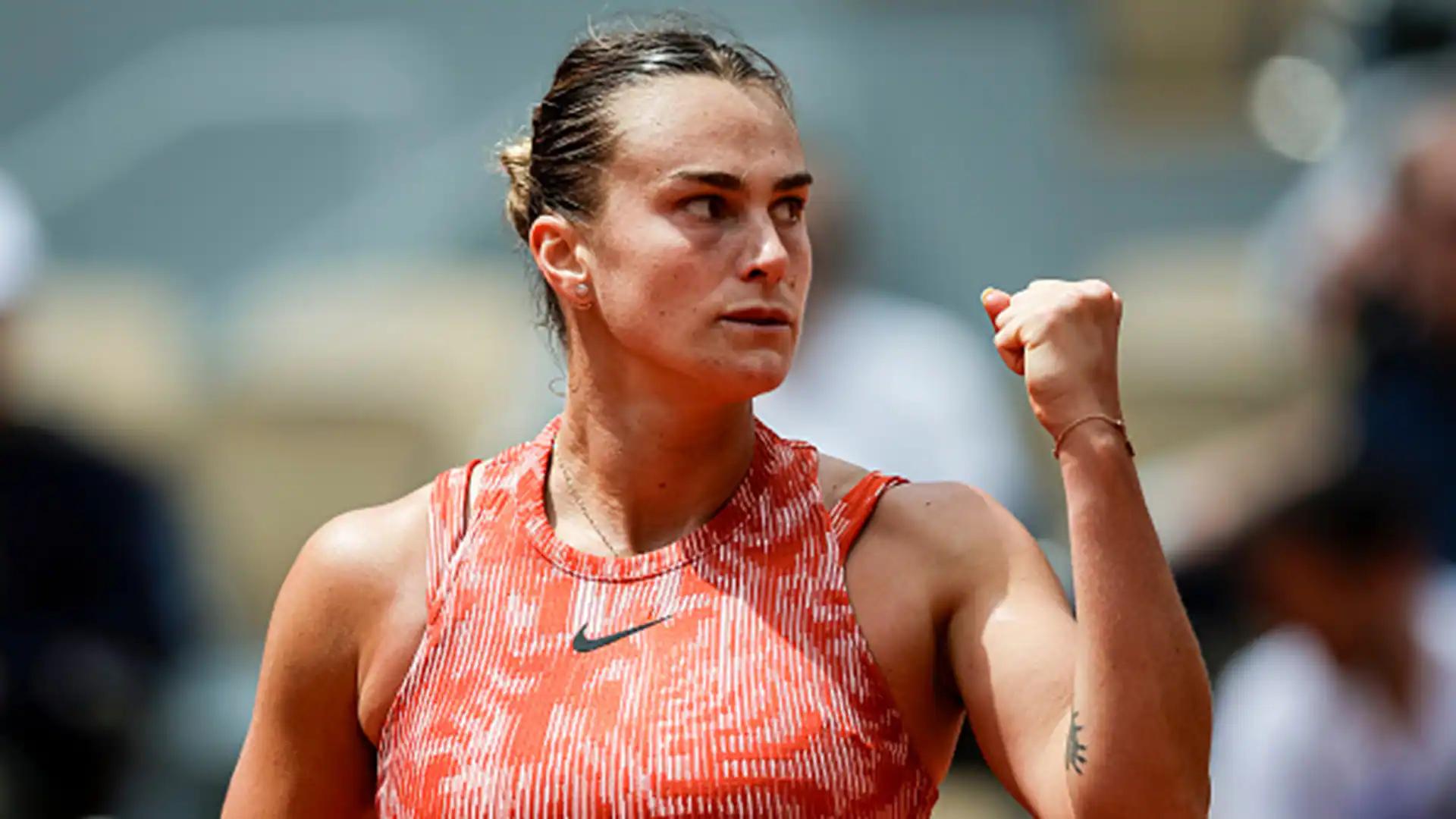 Sabalenka defeats Navarro to advance to the quarterfinals of the French Open