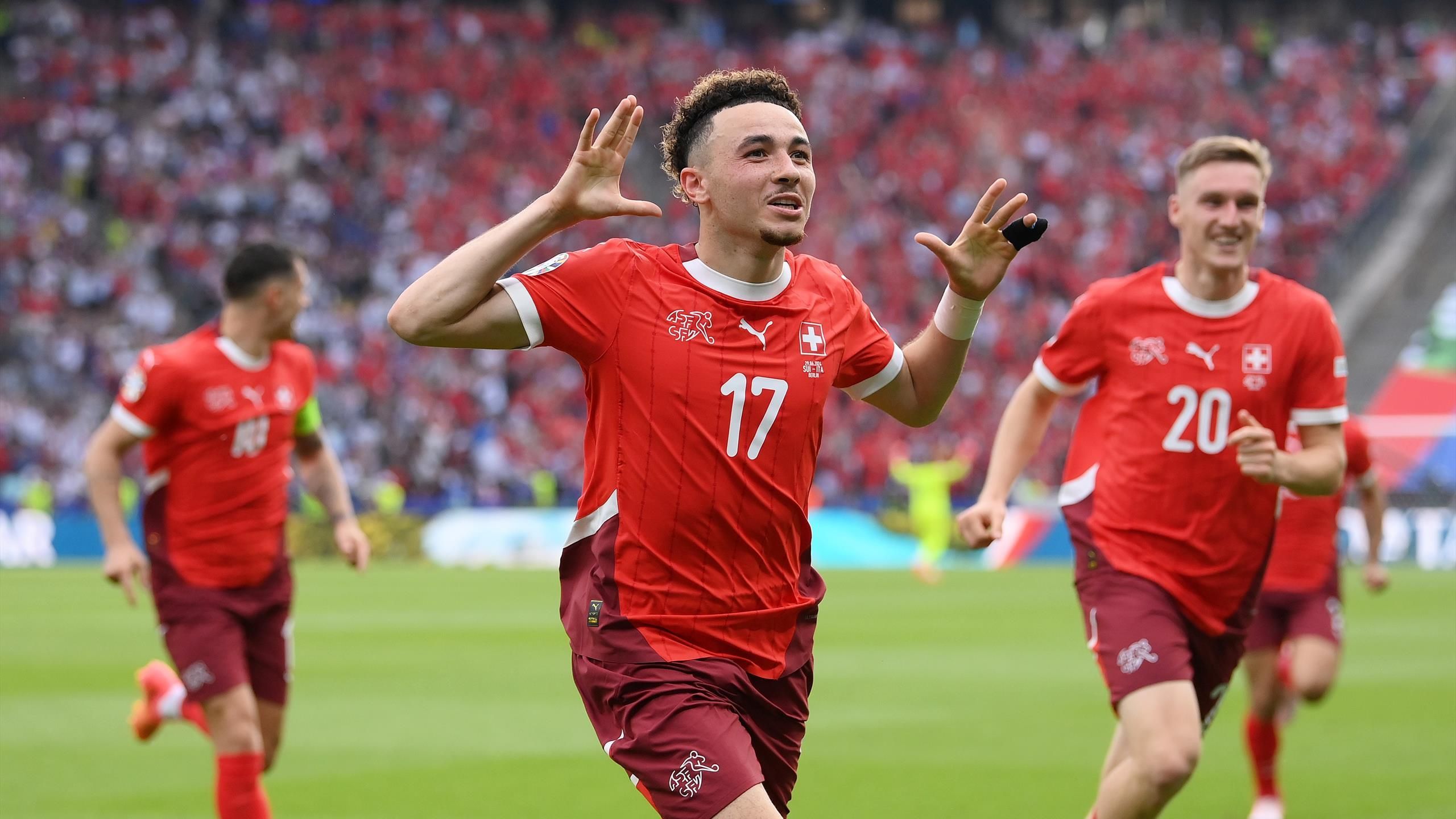 Switzerland send defending champions Italy crashing out of EURO 2024