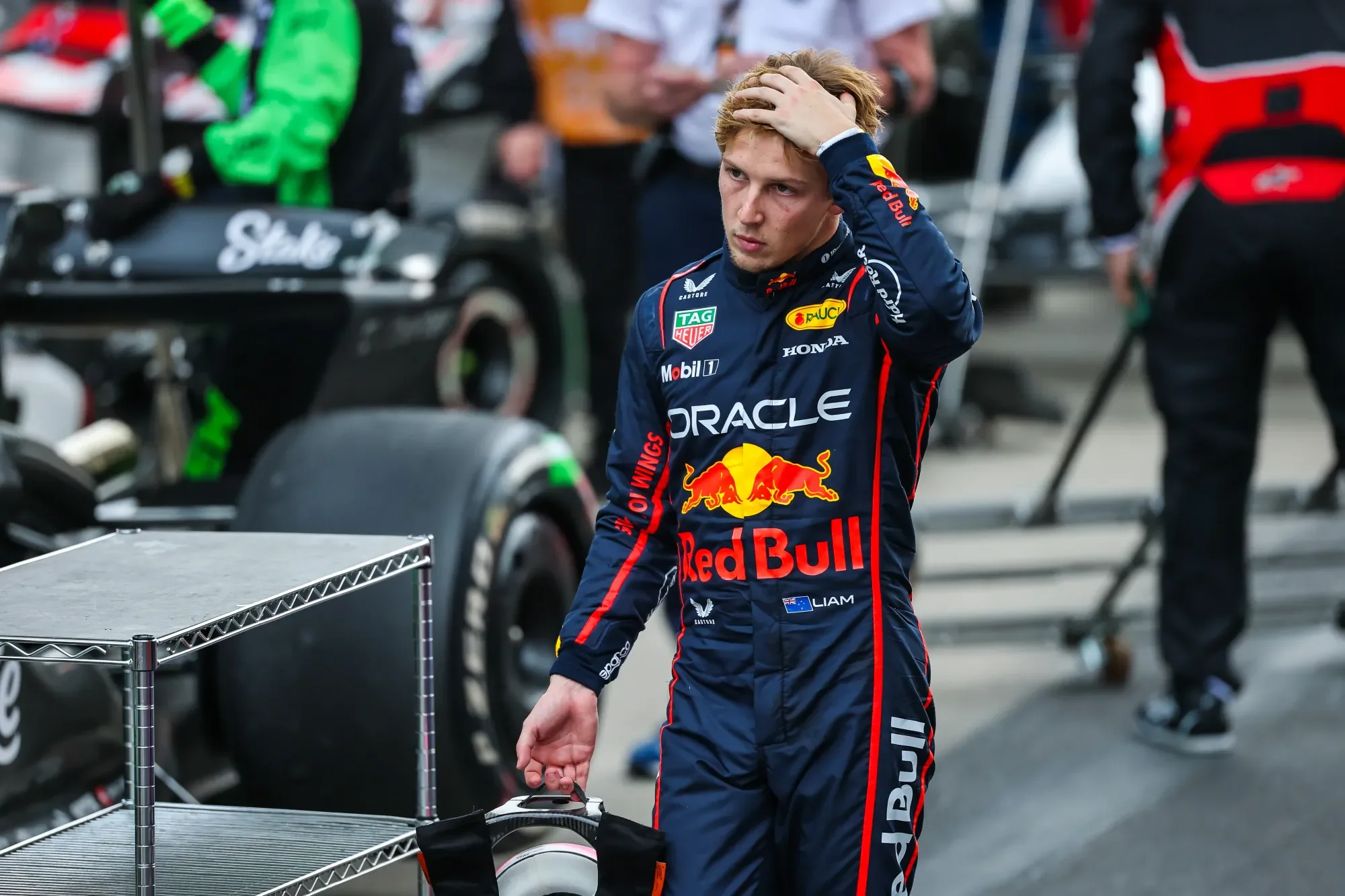 Liam Lawson calls Red Bull demotion 'tough' but looks forward to Racing Bulls return