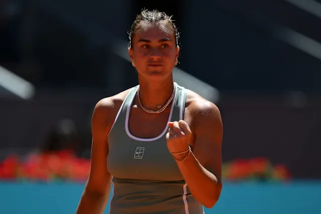 Sabalenka survives Osaka challenge to reach Madrid Quarterfinals