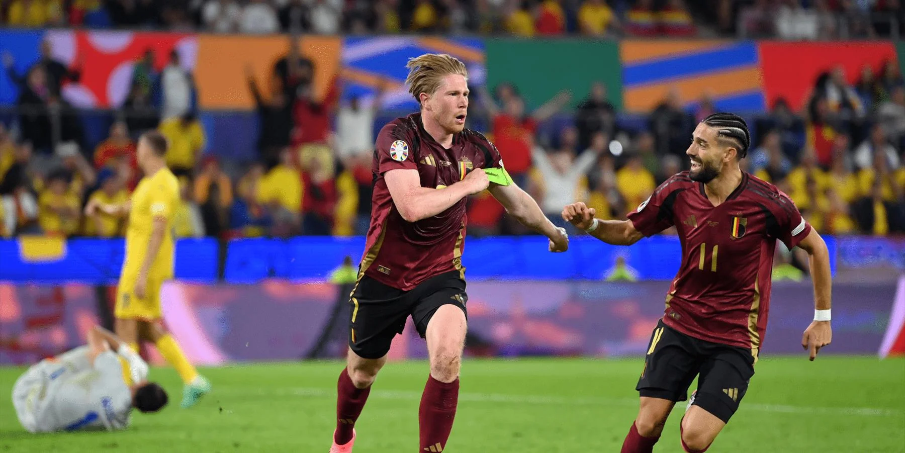 Belgium 2-0 Romania: Tielemans and De Bruyne on target as Red Devils get Euro 2024 campaign back on track