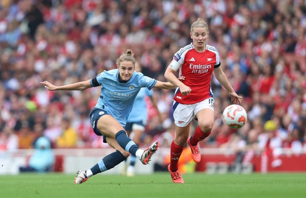 WSL: Manchester City's Miedema returns to haunt Arsenal in 2-2 draw