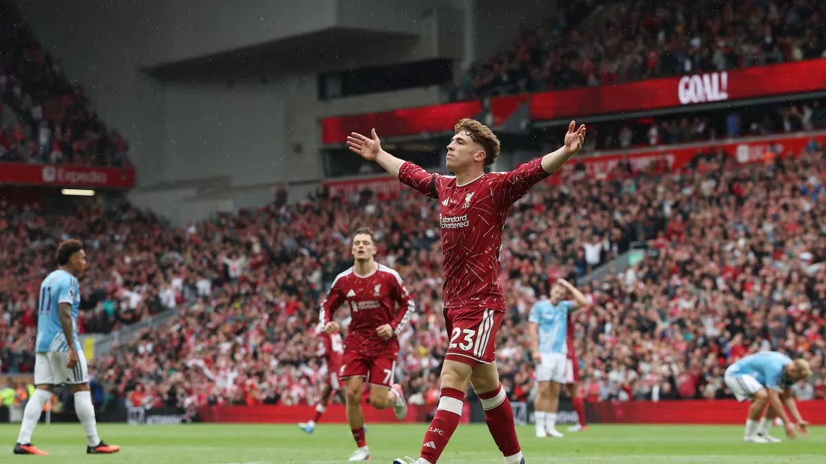 Liverpool 2-2 Nottingham Forest: Victor Muñoz rescues point for hosts after enthralling clash at Anfield