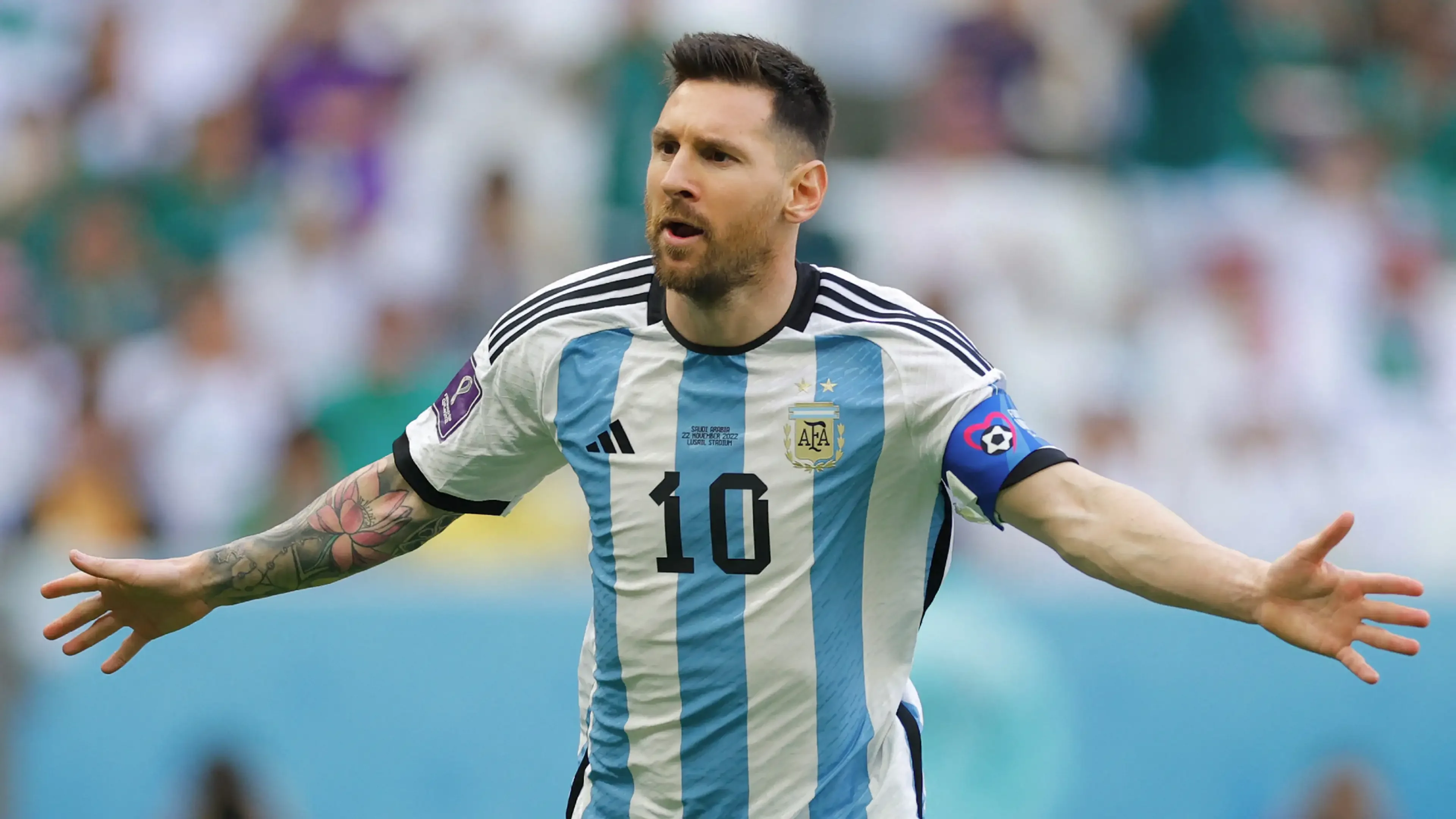 Six shirts worn by Messi at 2022 World Cup sell for $7.8million at auction