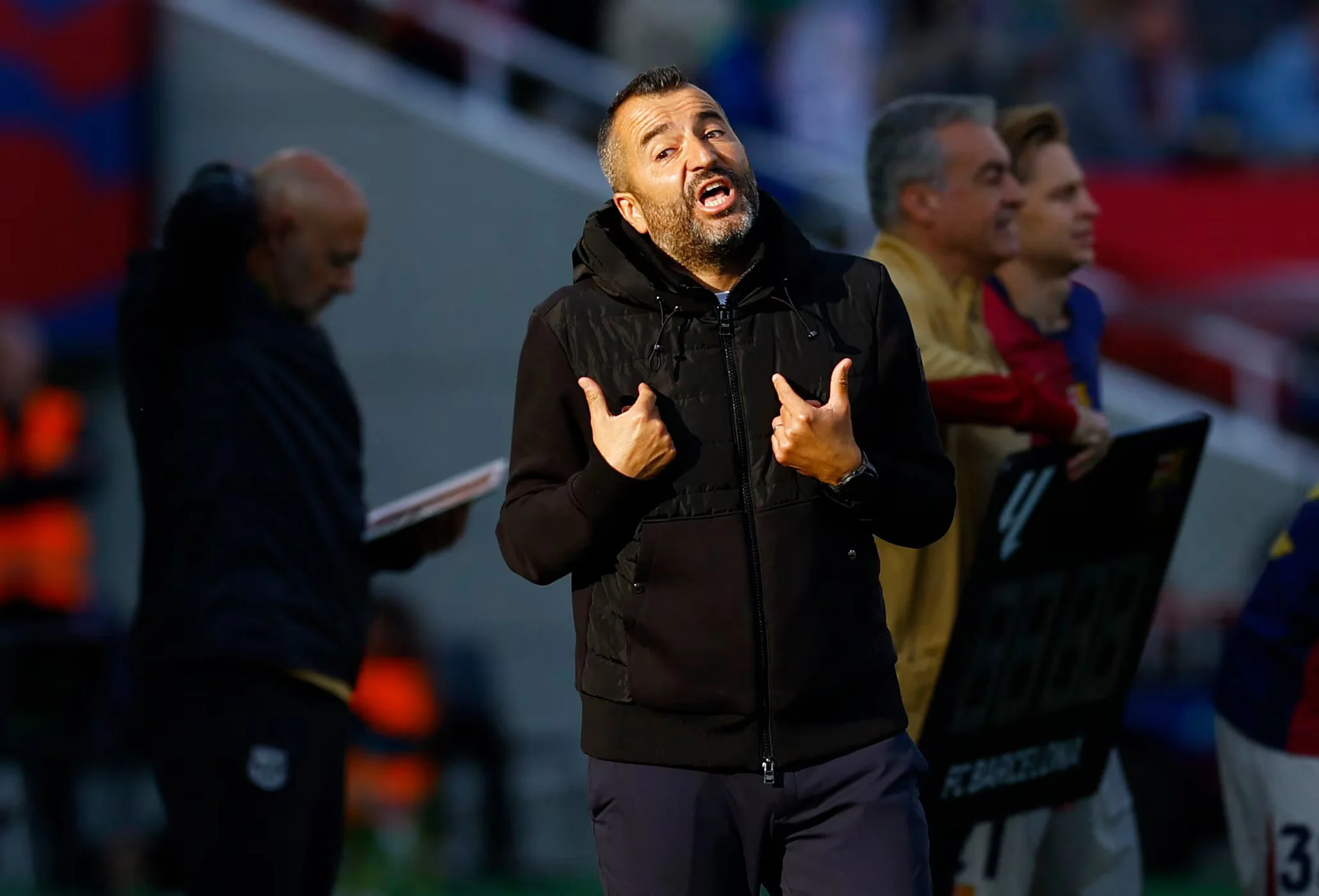 Diego Martinez applauds Las Palmas' team spirit after stunning victory against Barcelona