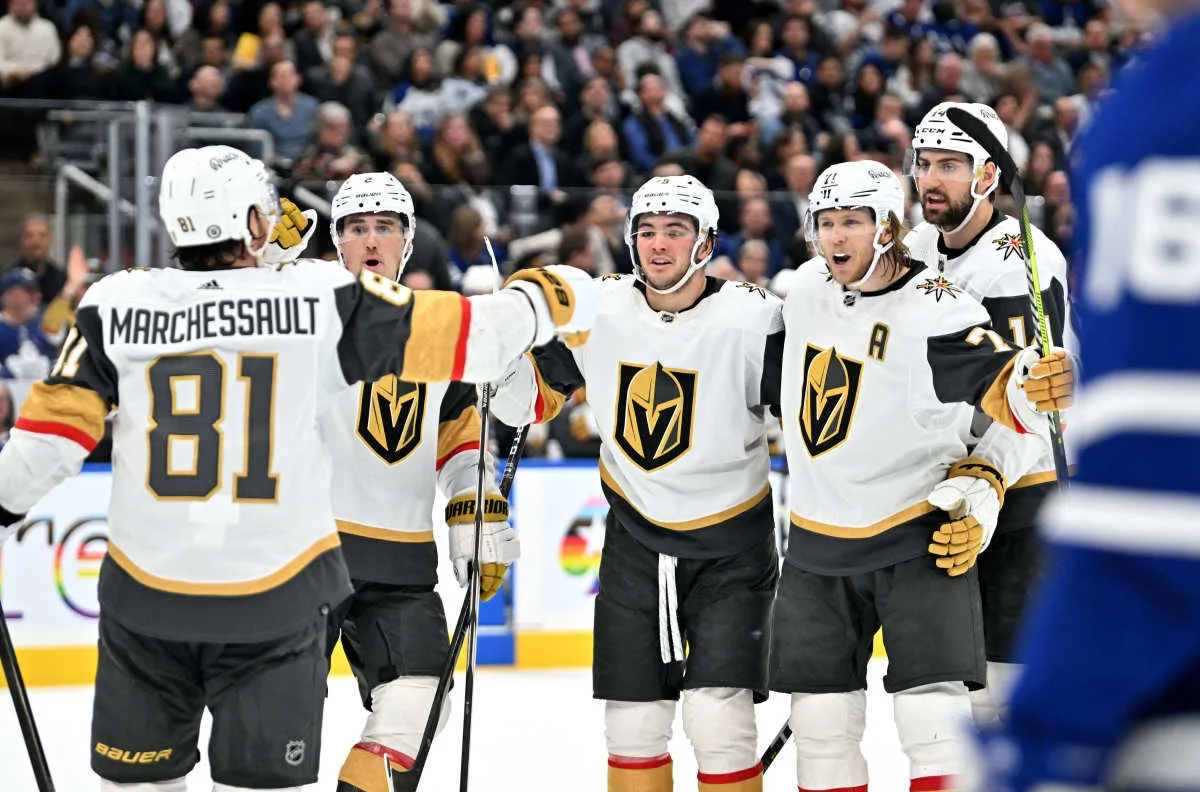 NHL roundup: Vegas Golden Knights end Toronto Maple Leafs' winning streak