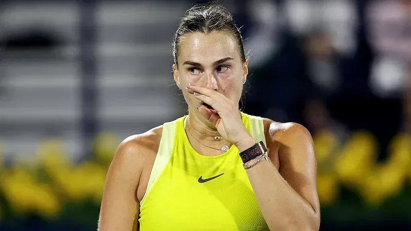 WTA roundup: Sabalenka stunned in Dubai as Paolini's title defence ends in injury