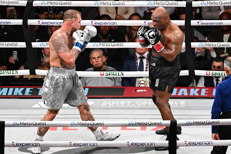  Netflix Breaks Records: 60m households watch Jake Paul vs. Mike Tyson