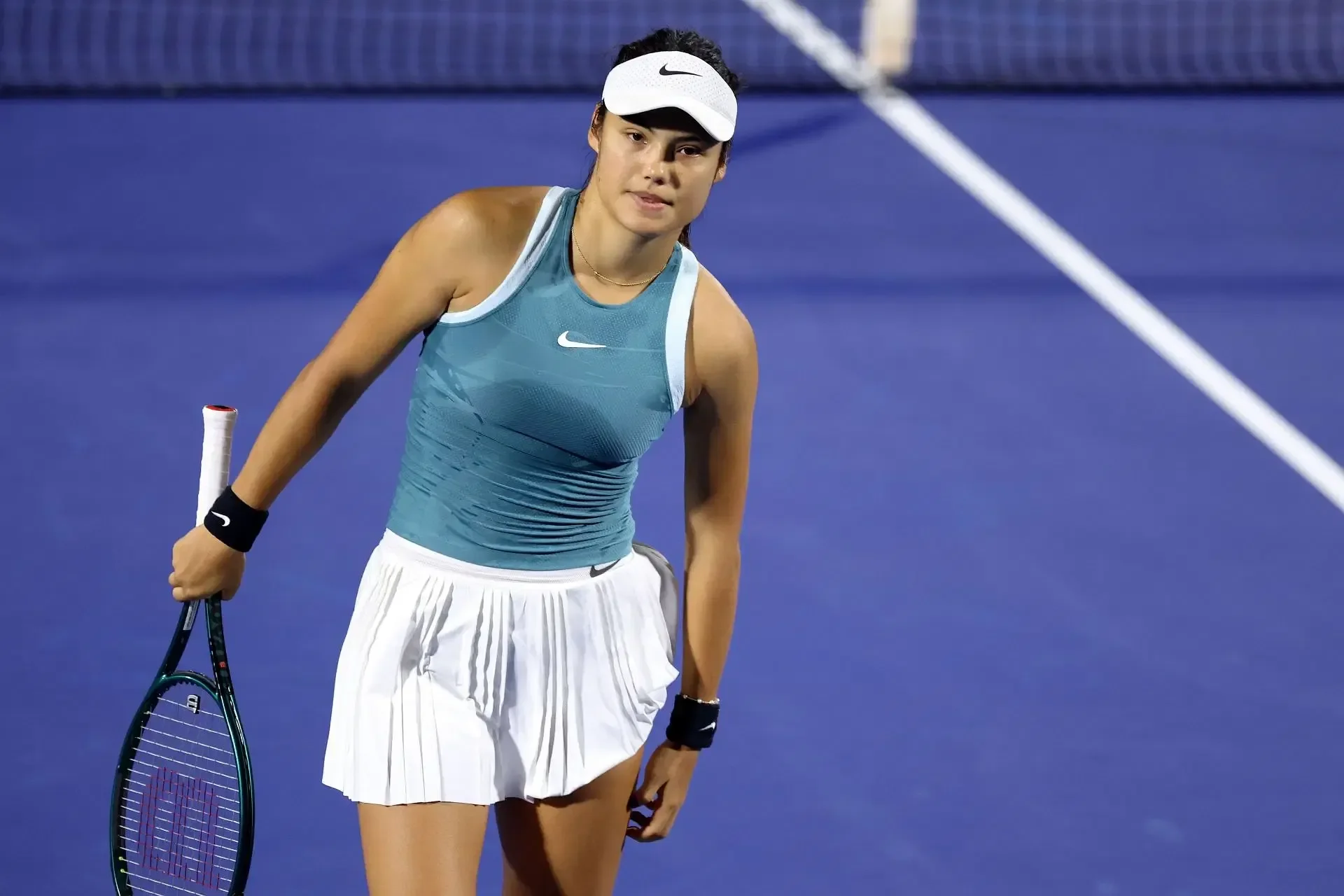 WTA bans spectator after disturbance during Emma Raducanu's match in Dubai