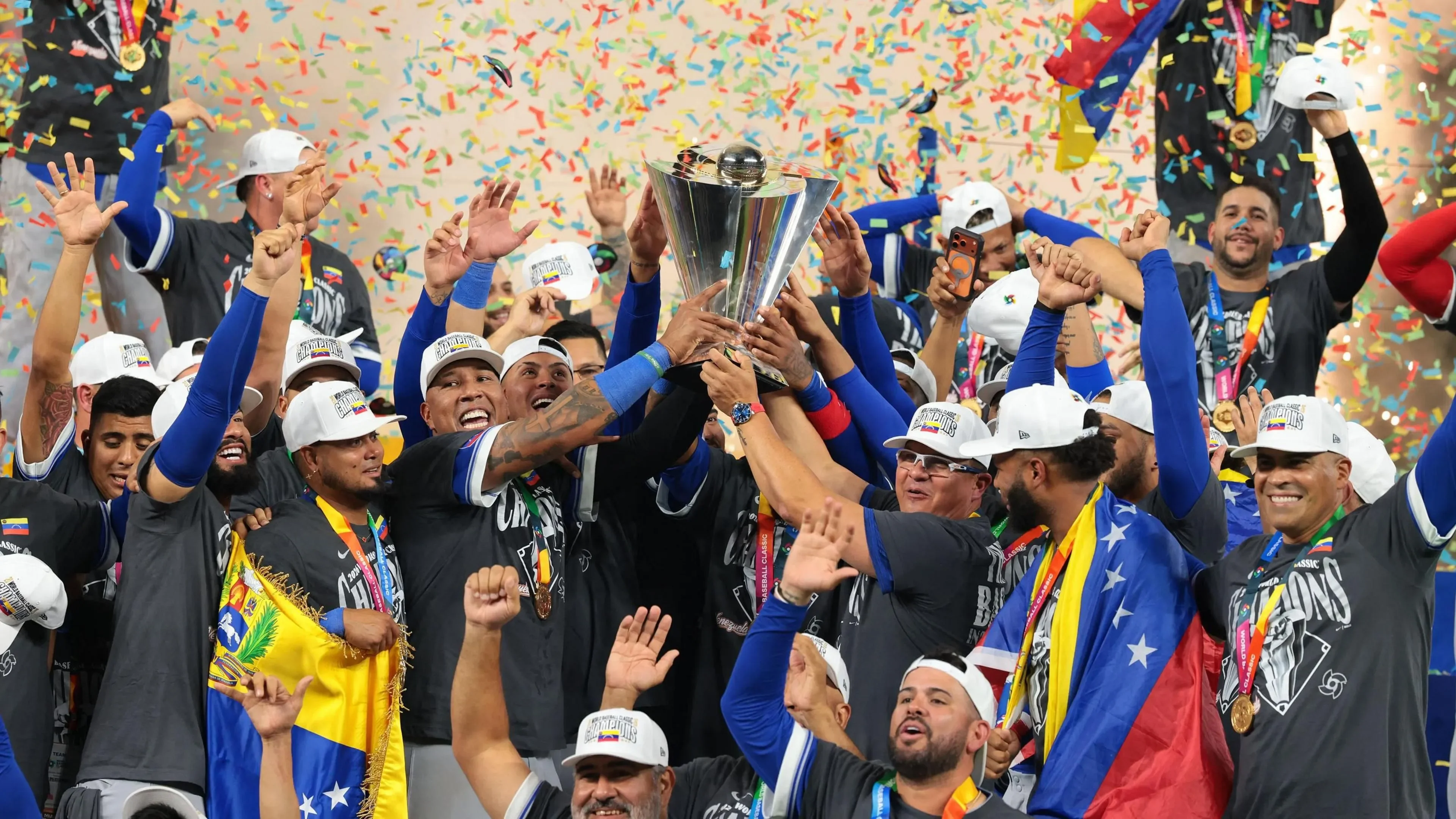 Venezuela stun USA to win historic World Baseball Classic title