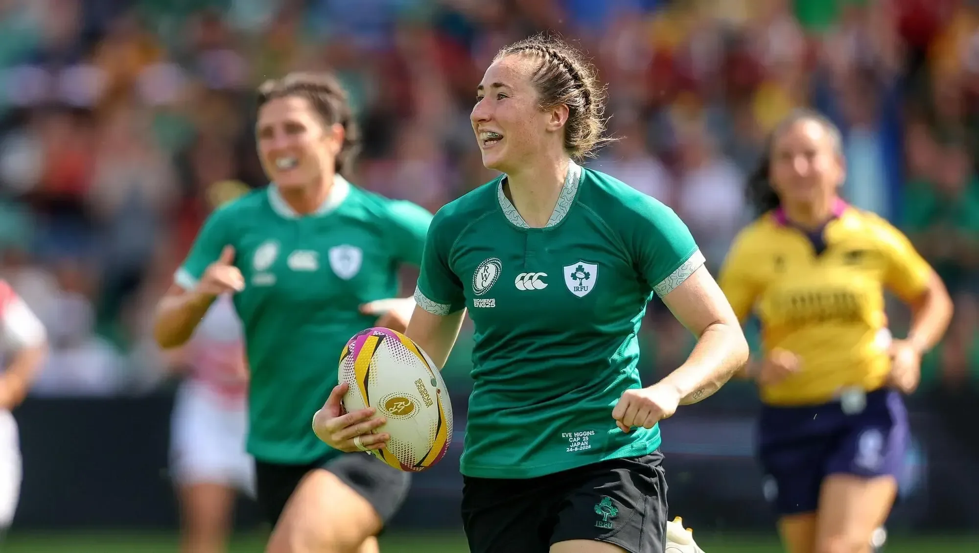 Ireland dominate Japan 42-14 while South Africa overwhelm debutants Brazil in Women's Rugby World Cup action