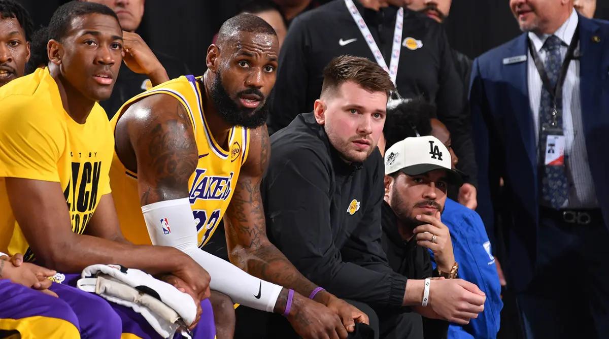 LeBron acknowledges Davis' departure as 'challenging' but looks forward to 'special' partnership with Doncic