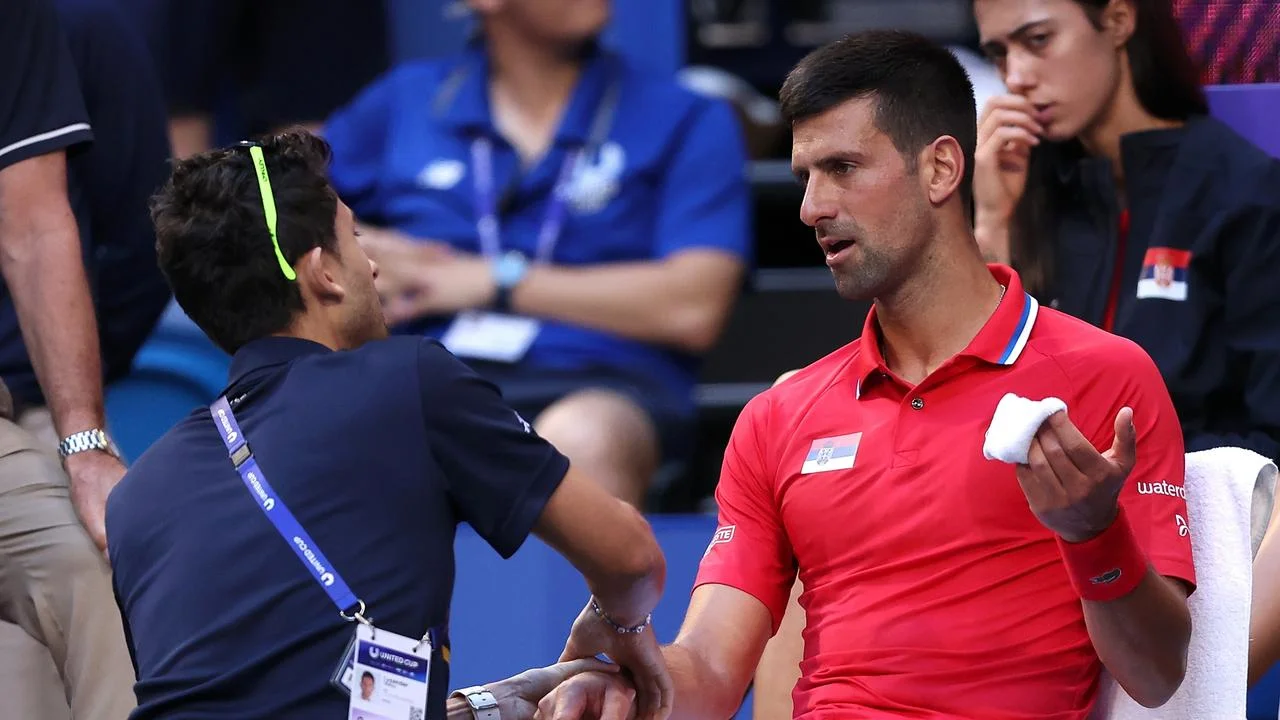 Djokovic says "he will be okay" ahead of the Australian Open