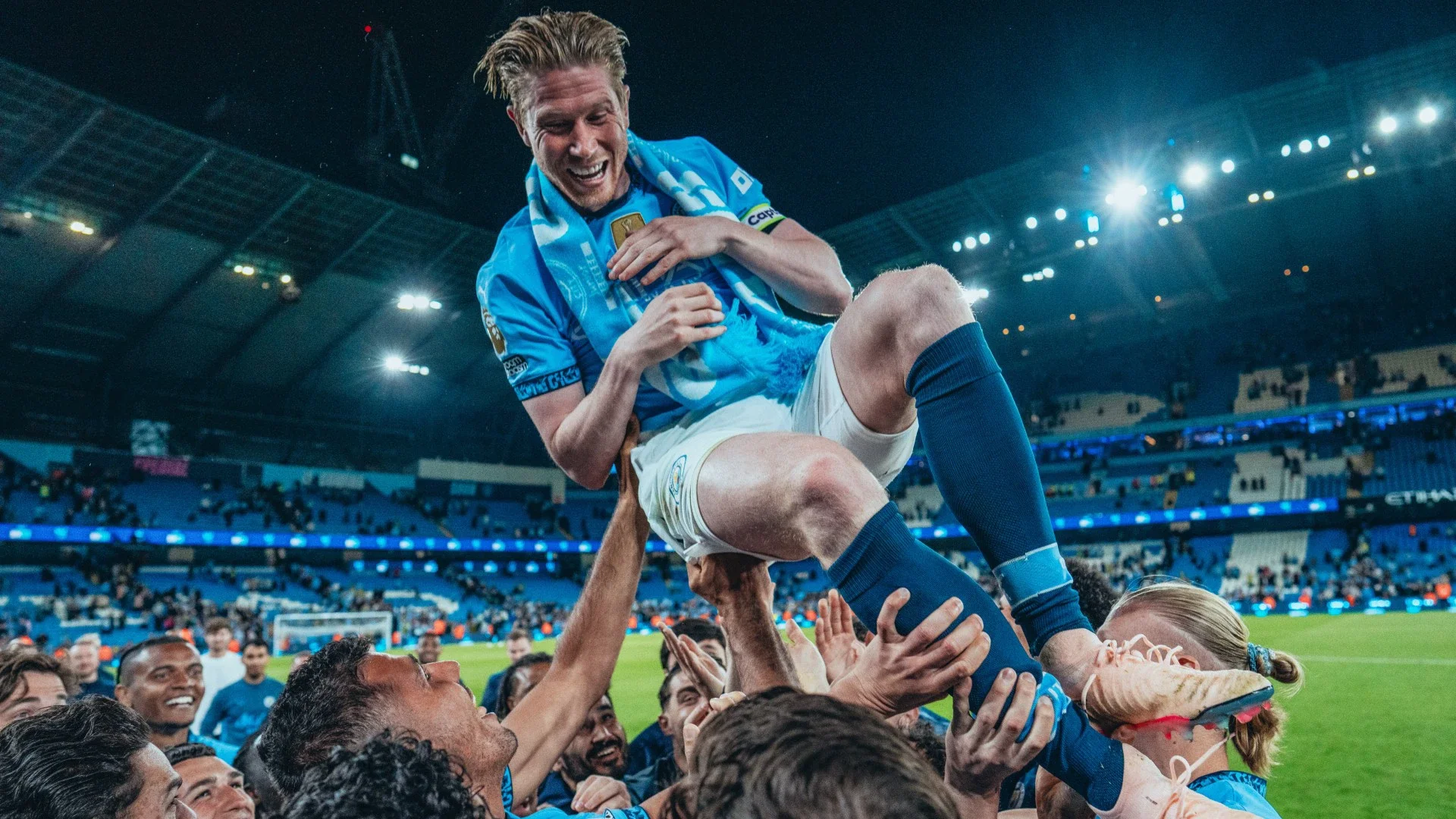 Manchester City 3-1 Bournemouth: De Bruyne bids emotional Etihad farewell, Rodri returns, and Champions League hope grows