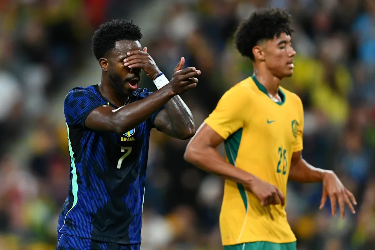 Vinicius scores and sets up as Brazil beat Australia 4-2