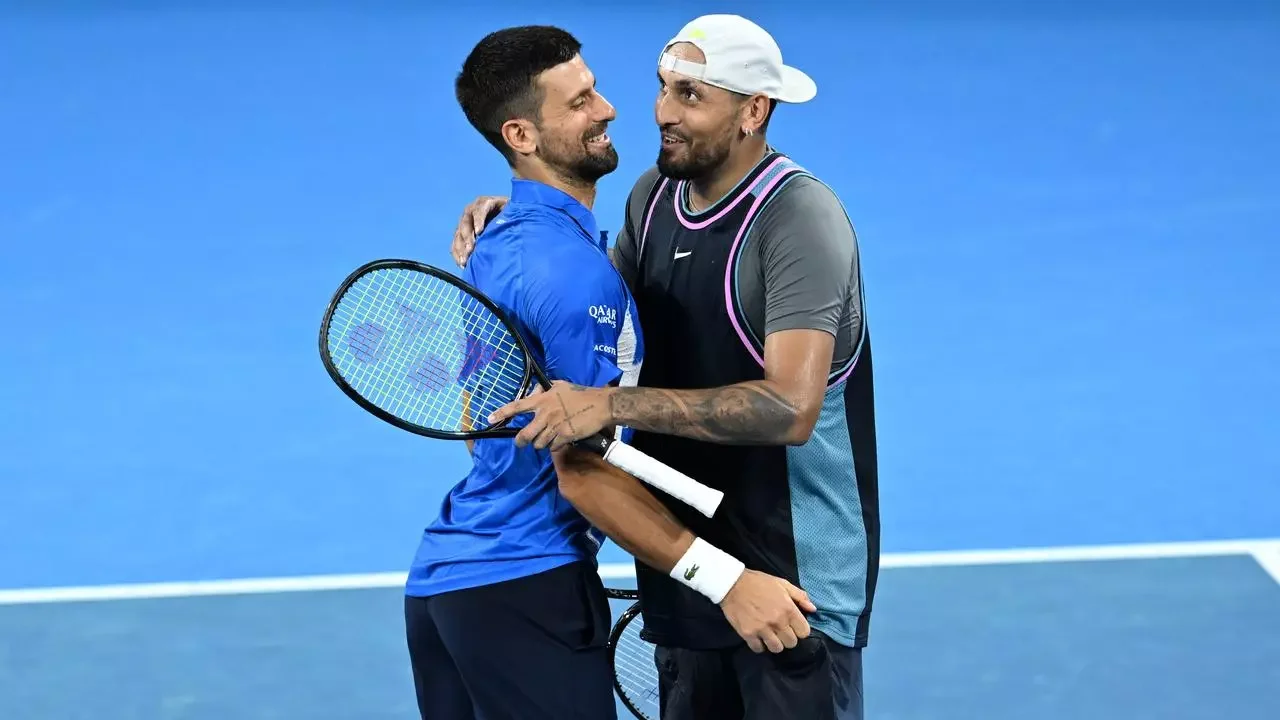 Djokovic and Kyrgios shine in Brisbane with victorious doubles debut