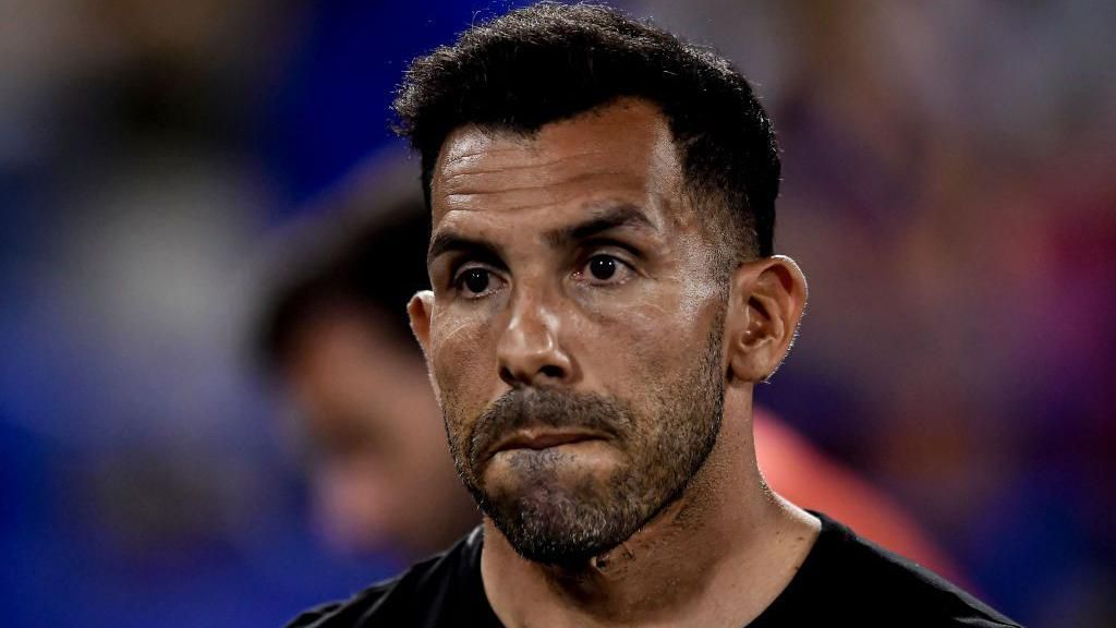 Former Argentina striker Carlos Tevez hospitalised with chest pain