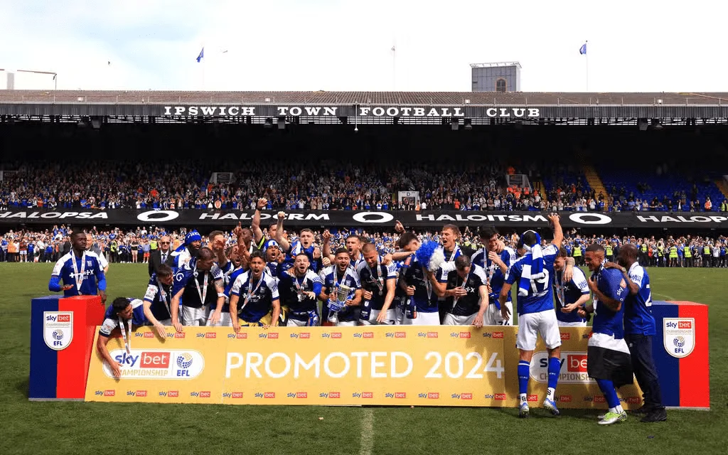 Ipswich Town earn promotion back to Premier League after 22-year hiatus