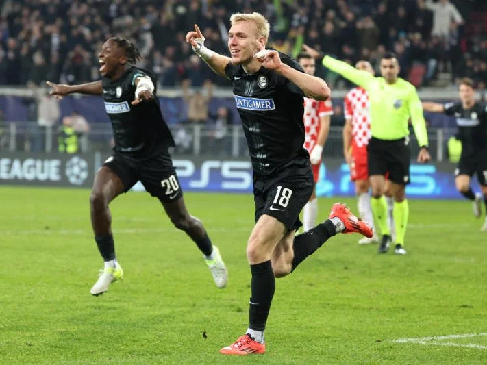 Sturm Graz 1-0 Girona: Biereth on target as hosts claim first Champions League win