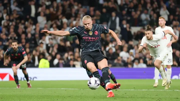 Tottenham 0-2 Manchester City: Haaland double puts Cityzens on the brink of fourth consecutive title