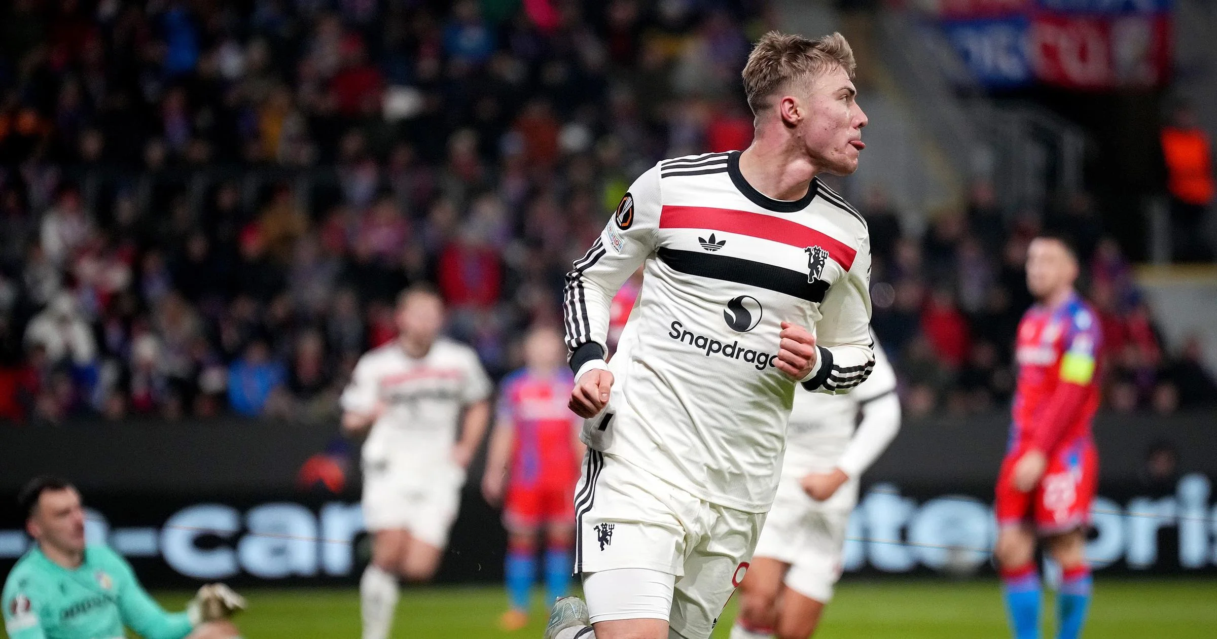 Viktoria Plzen 1-2 Manchester United: Super-sub Hojlund bags brace as Red Devils come back to defeat hosts