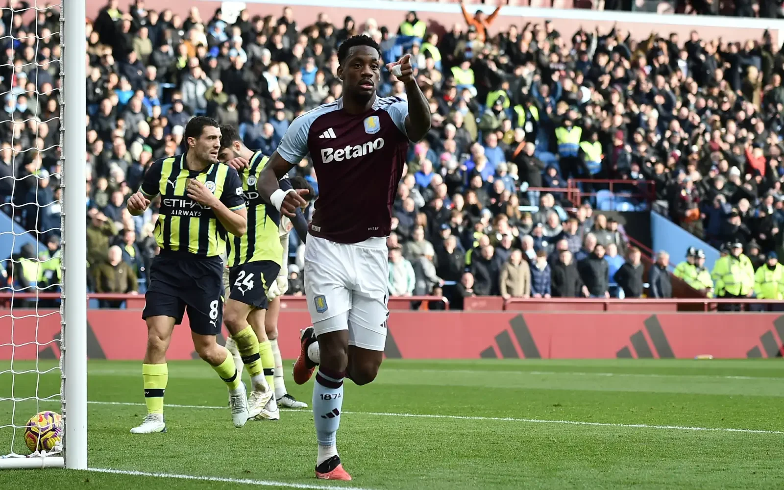 Aston Villa 2-1 Manchester City: Duran, Rogers on target as Villans add to Cityzens' woes