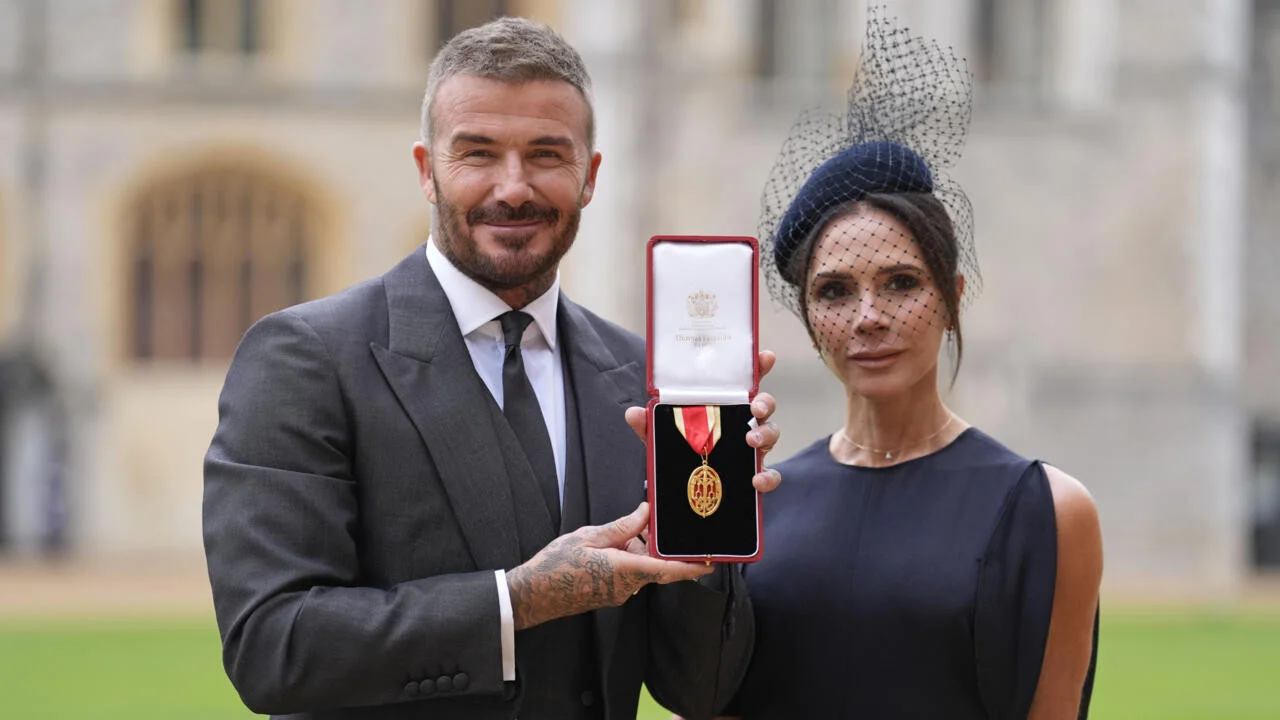 Sir David Beckham receives Knighthood from King Charles, calls it his “Proudest Moment”