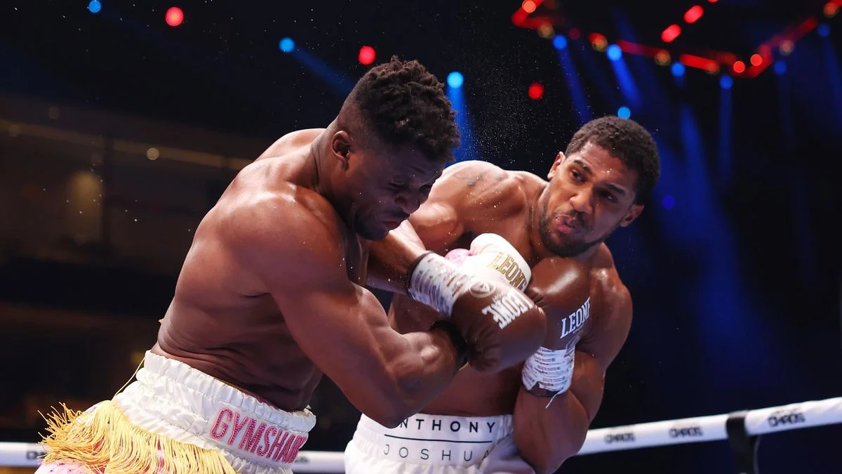 Joshua knocks out Ngannou in the second round of the Riyadh showdown