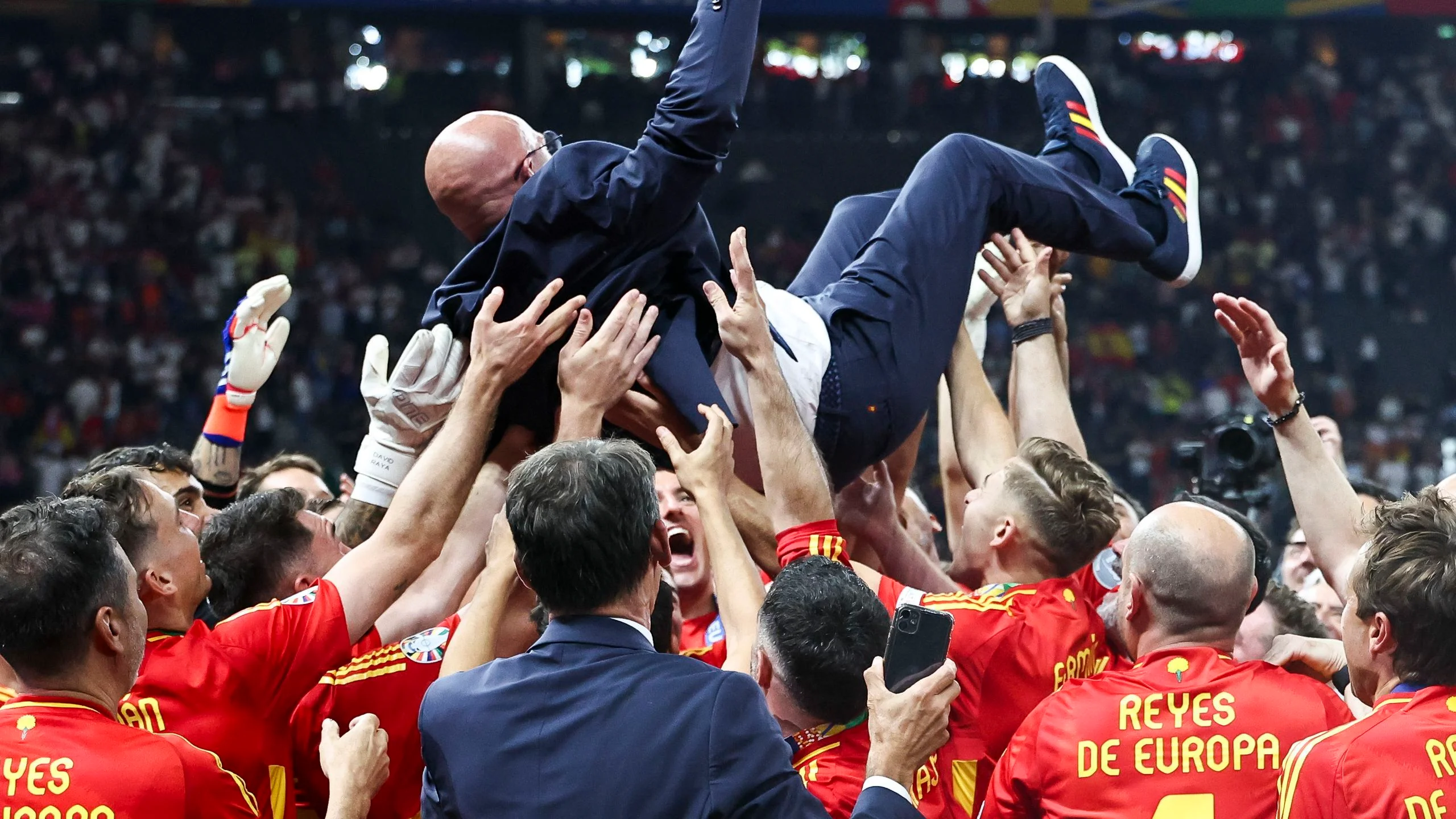 European champions Spain have more to come, says coach De la Fuente