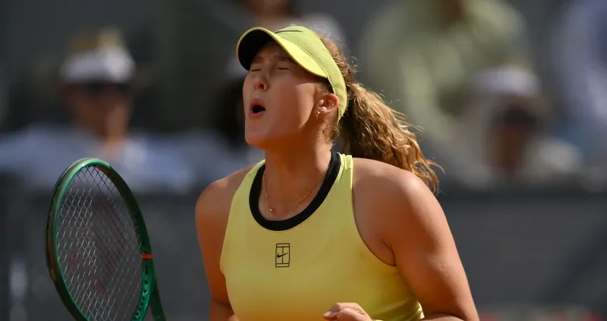 Andreeva beats Baptiste to reach Madrid Open final