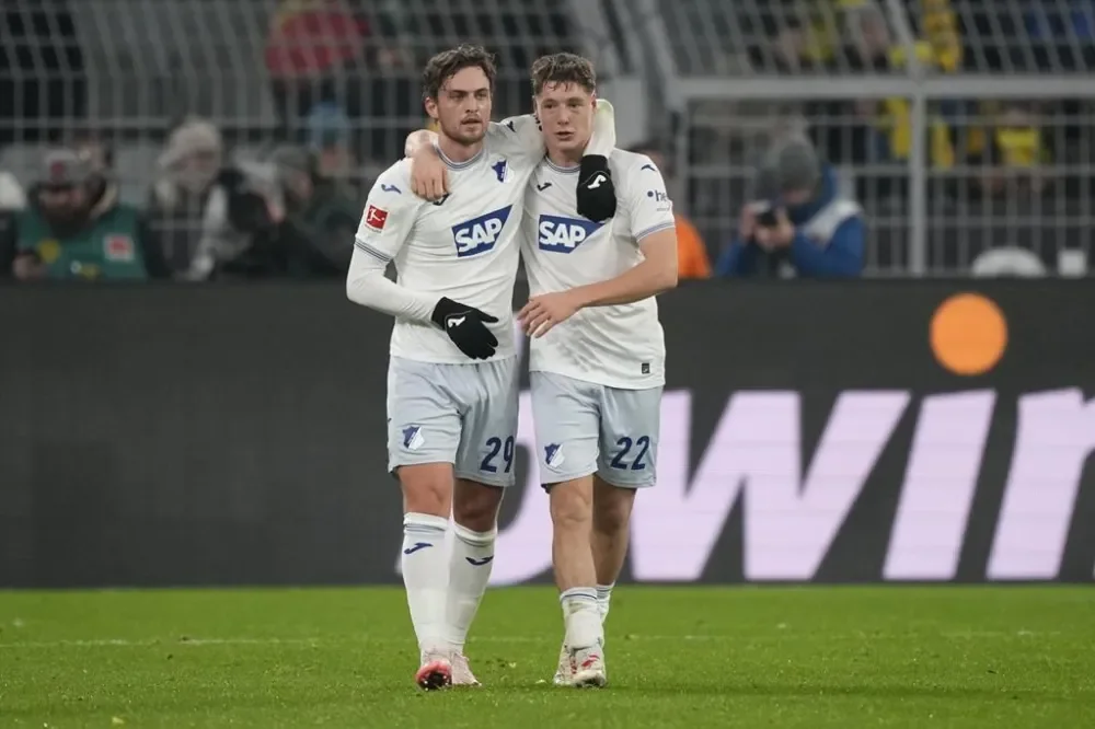 Borussia Dortmund 1-1 TSG Hoffenheim: Bruun Larsen strikes late leveller to rescue point for Hoffenheim