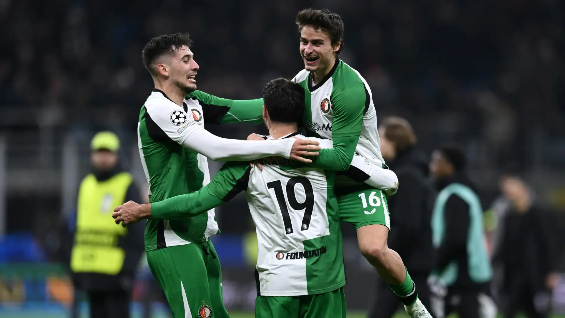 AC Milan 1-1 Feyernood (1-2 agg): Feyenoord stun Rossoneri to reach Champions League last 16